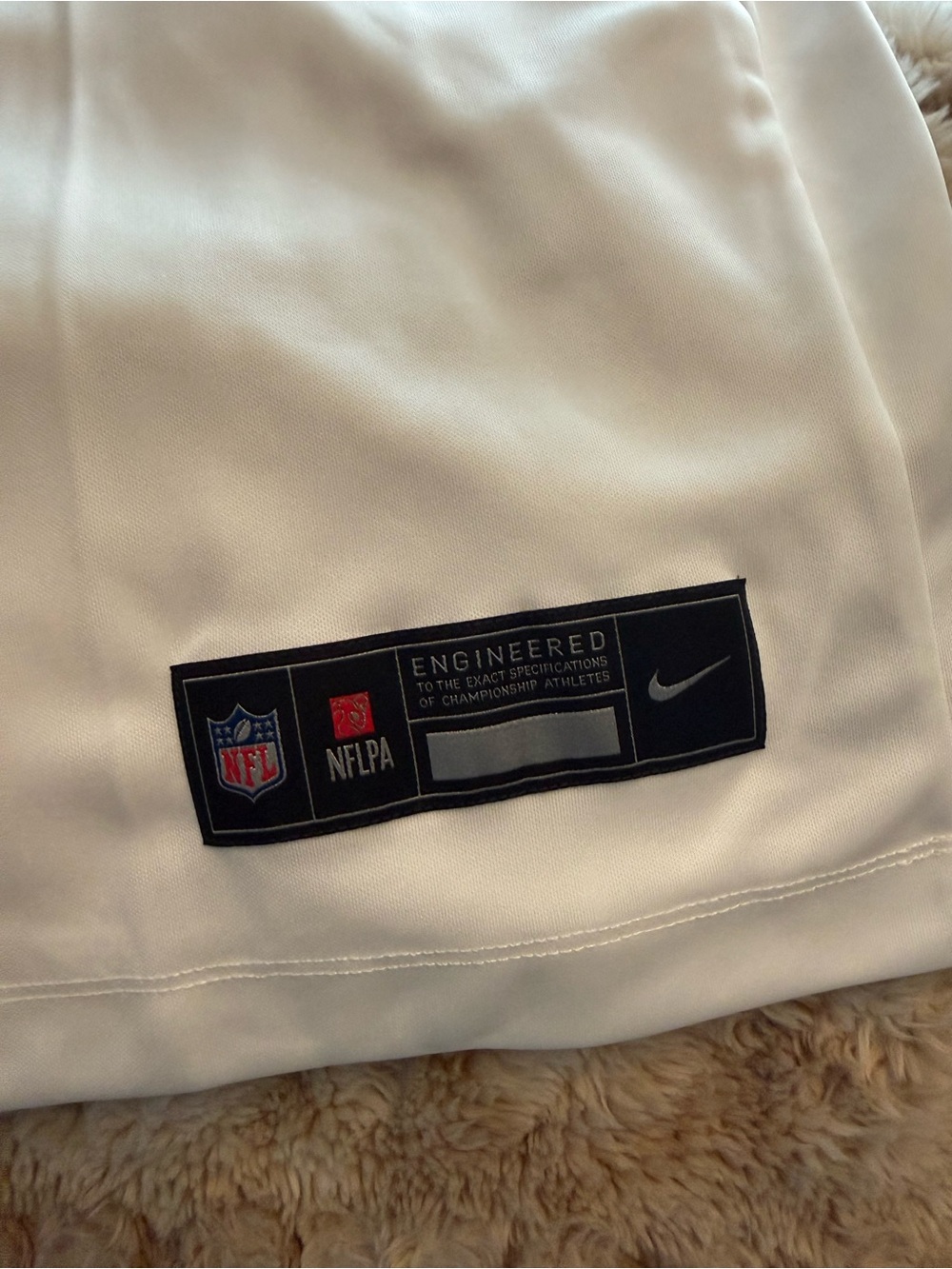 Nike White Minnesota Vikings #18 Justin Jefferson Jersey - NWT - Picture 3 of 4
